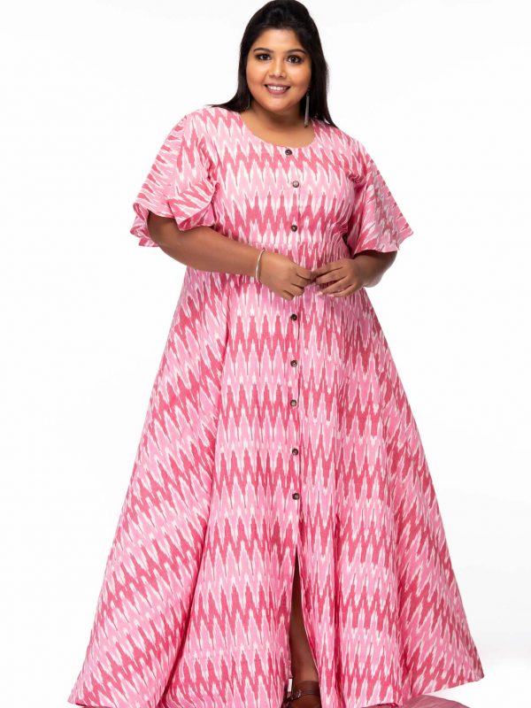 Plus size Basics alive ikat dress