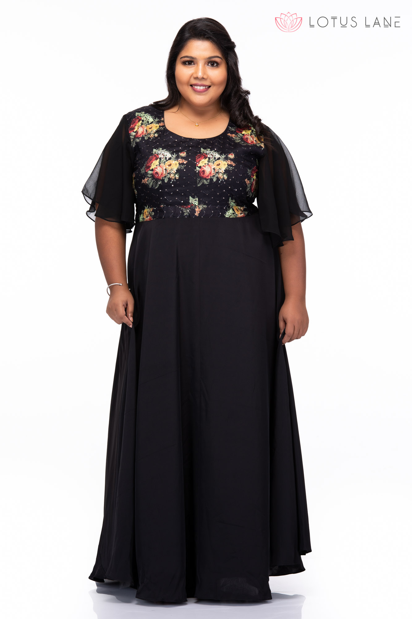 Ever-Pretty Women's Plus Size Double V-Neck Evening Party Maxi Dress 09890  | equiteq.in
