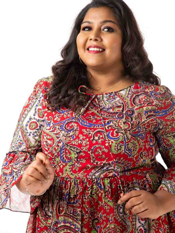 Plus Size Top - Red