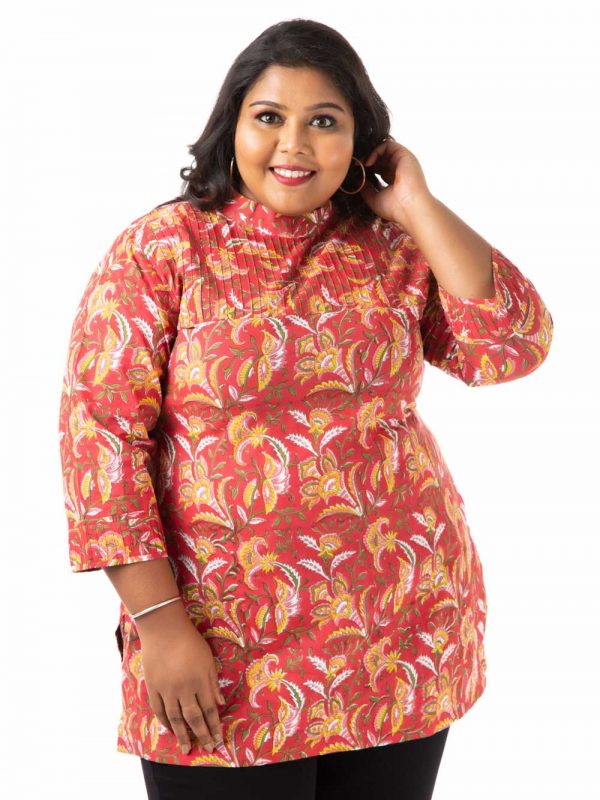 Plus Size Top -Red